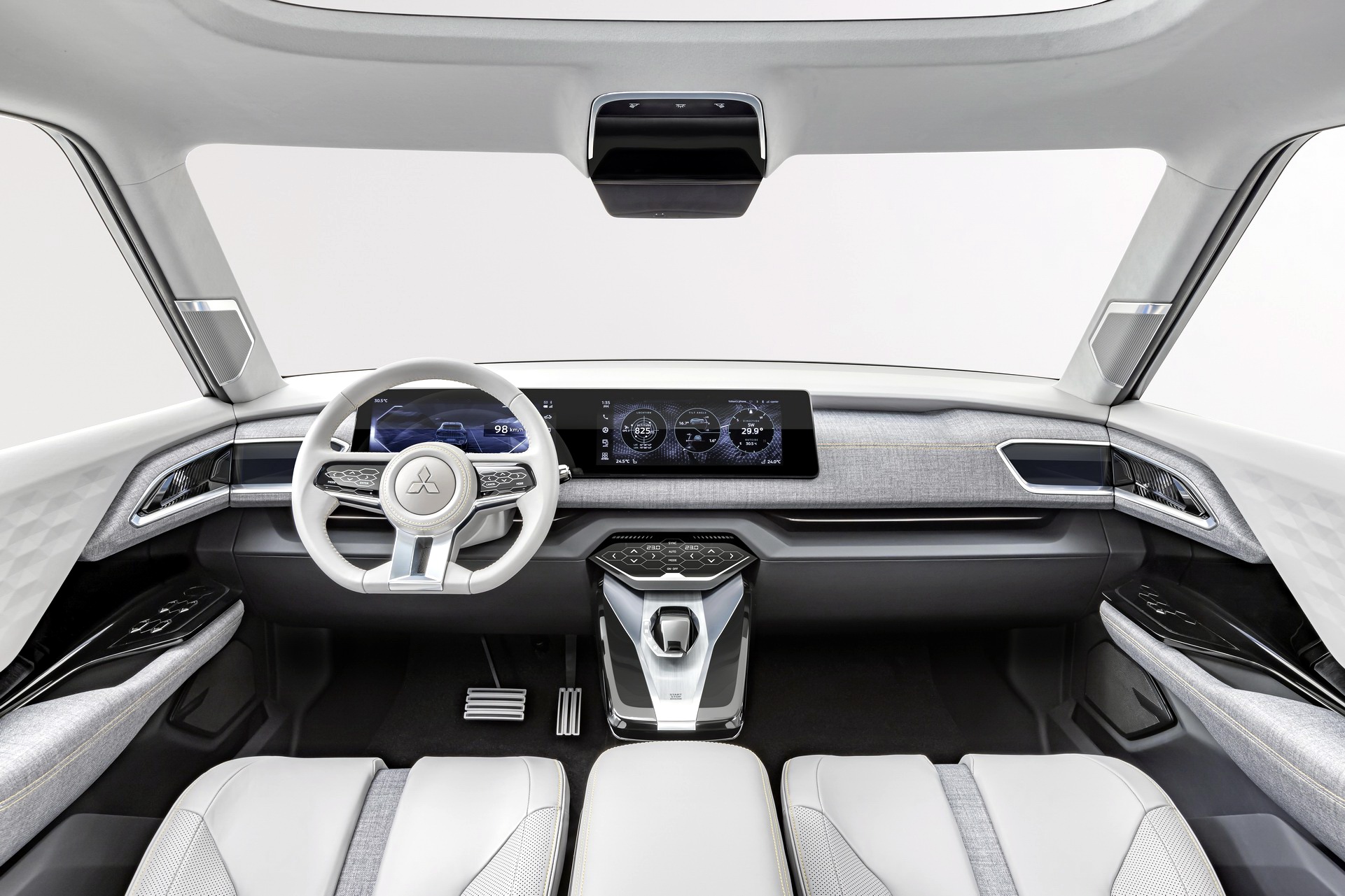 2022 Mitsubishi XFC Concept Interior Cockpit Wallpapers #46 of 56