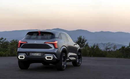 2022 Mitsubishi XFC Concept Rear Three-Quarter Wallpapers 450x275 (14)