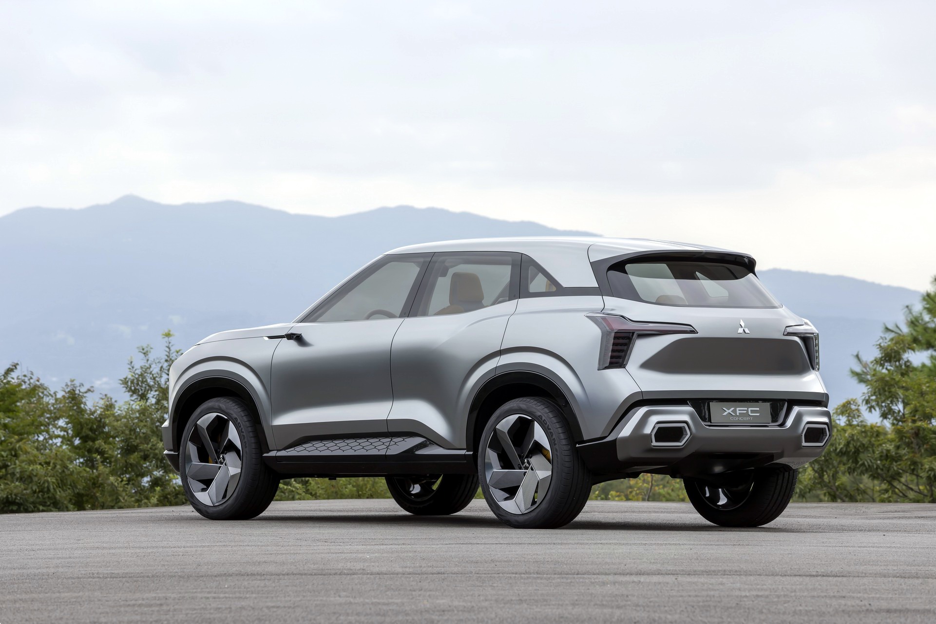 2022 Mitsubishi XFC Concept Rear Three-Quarter Wallpapers (3)
