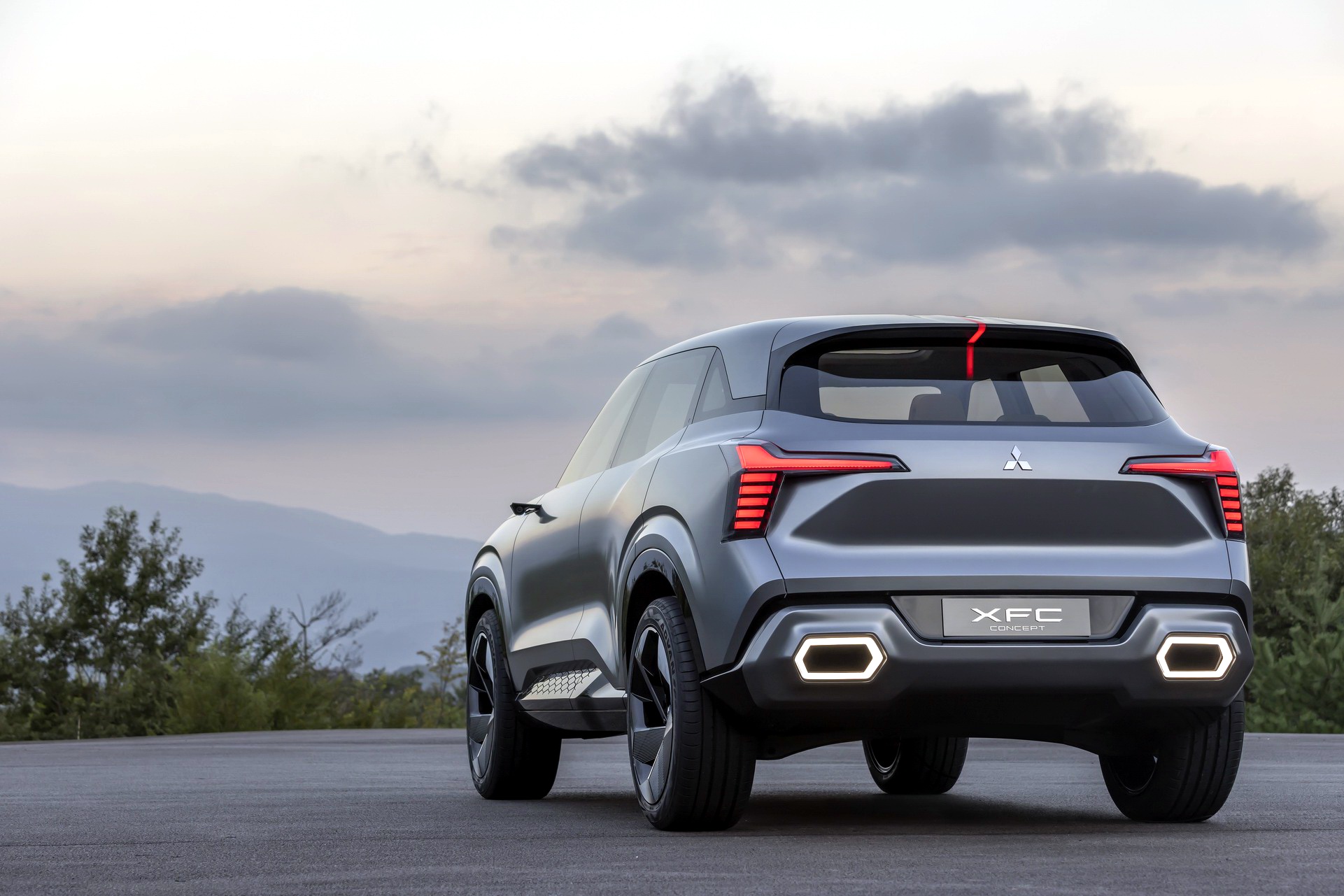 2022 Mitsubishi XFC Concept Rear Wallpapers (9)