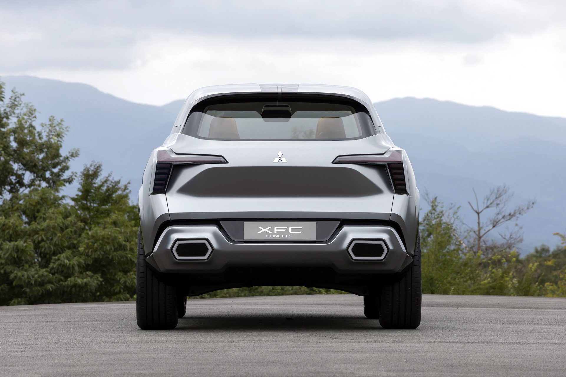 2022 Mitsubishi XFC Concept Rear Wallpapers (5)