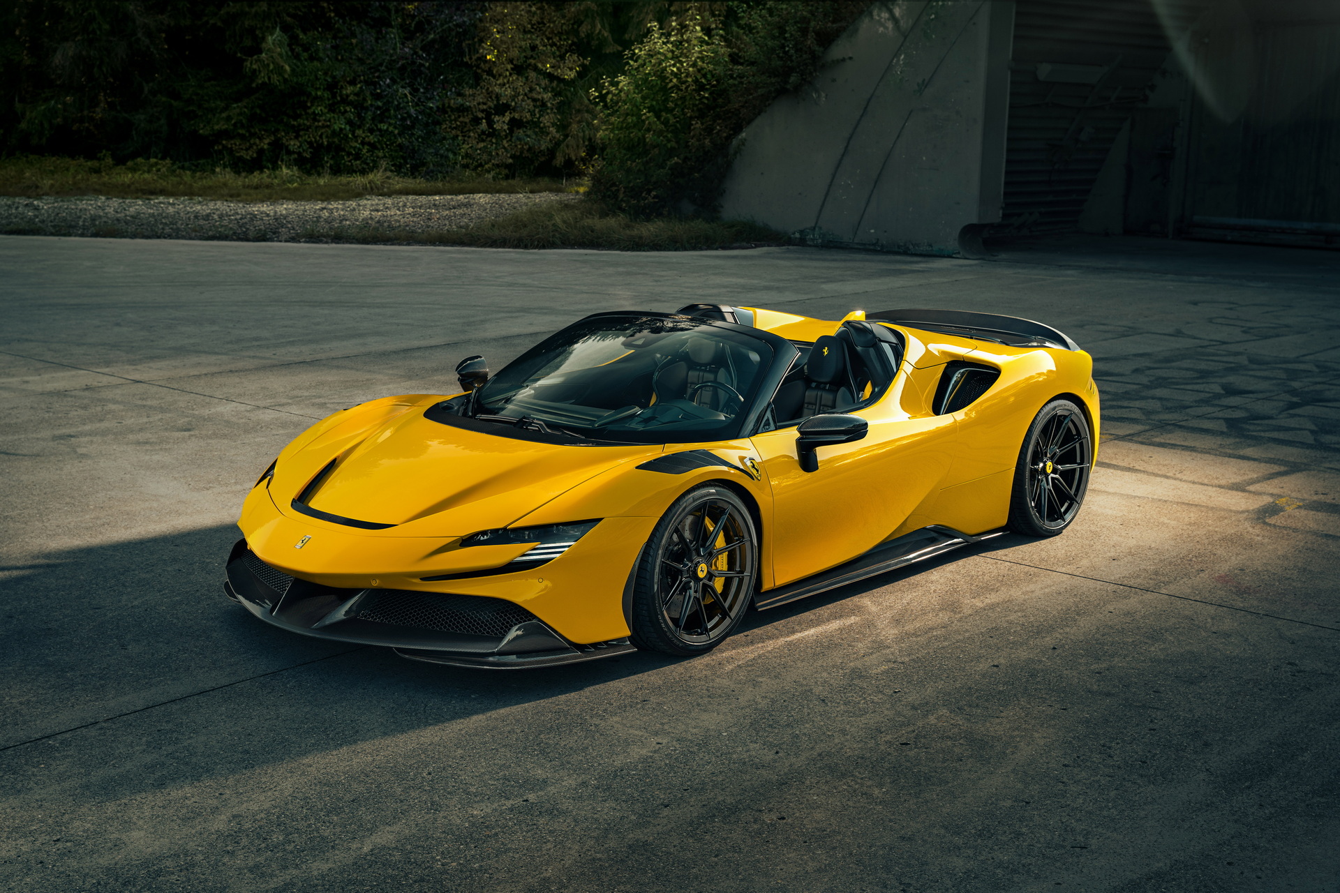 2022 Novitec Ferrari SF90 Spider Front Three-Quarter Wallpapers (1)