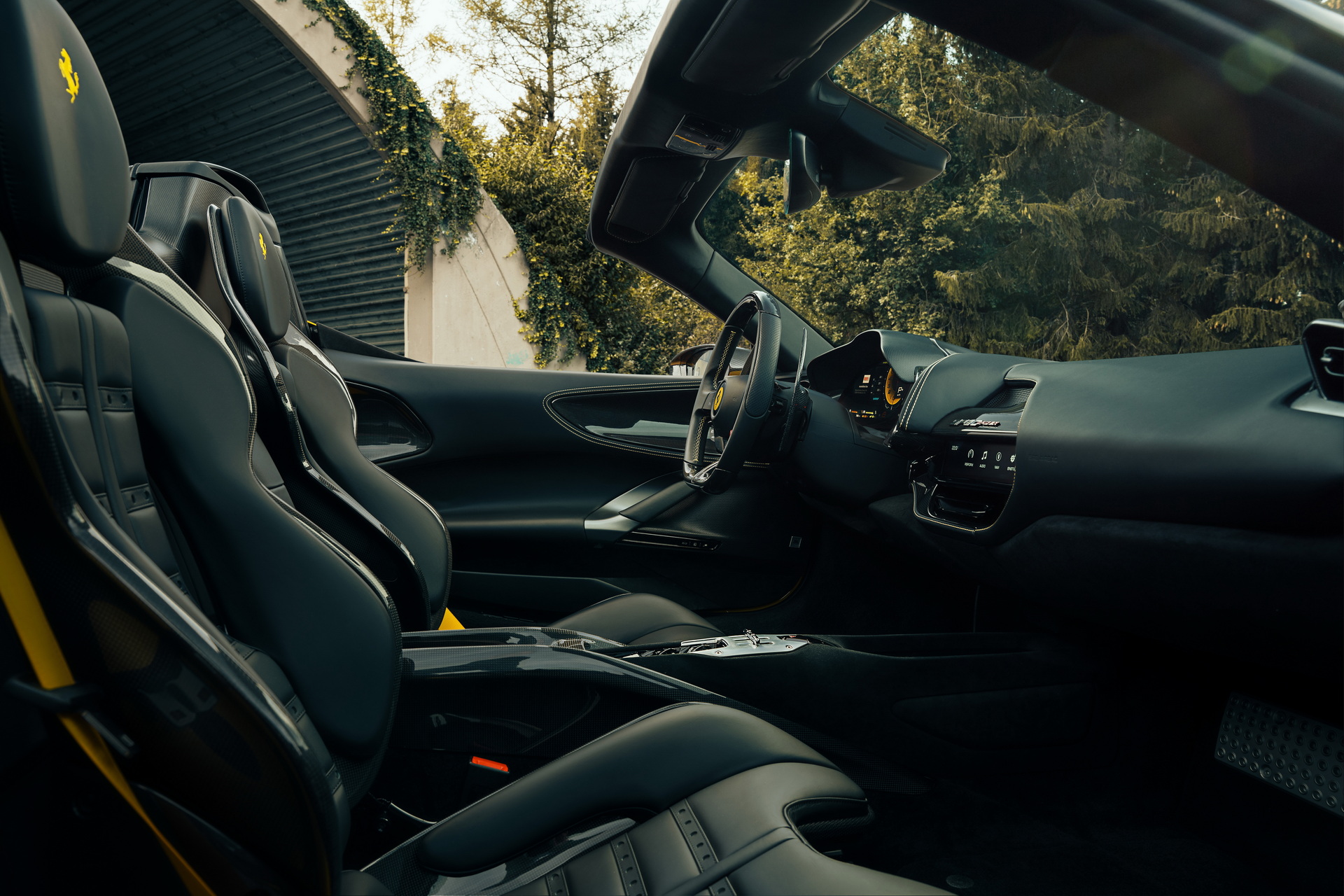 2022 Novitec Ferrari SF90 Spider Interior Wallpapers (12)