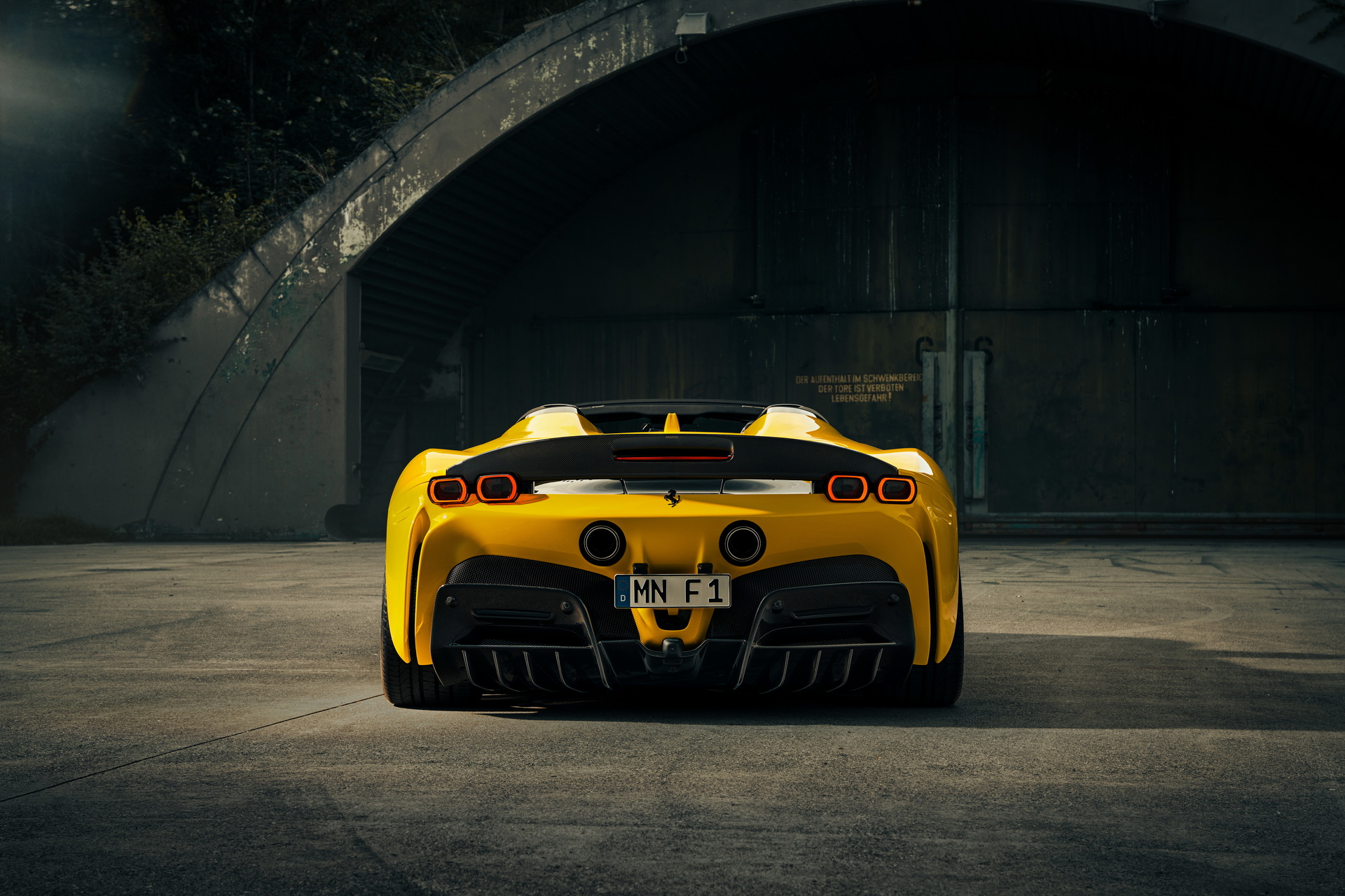 2022 Novitec Ferrari SF90 Spider Rear Wallpapers (7)