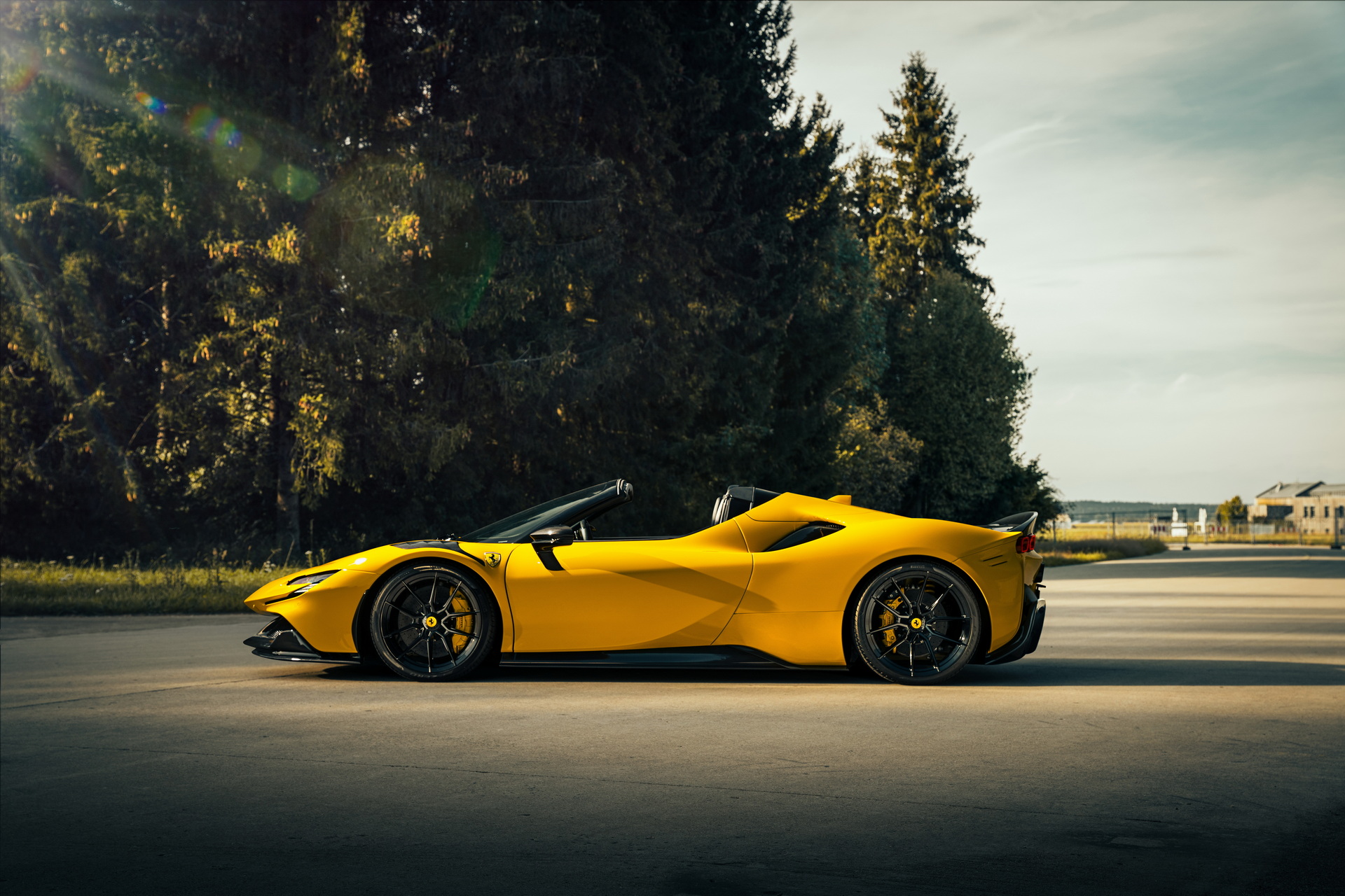2022 Novitec Ferrari SF90 Spider Side Wallpapers (8)
