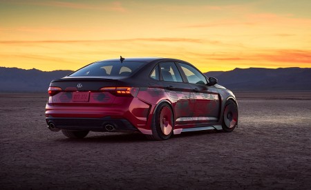 2022 Volkswagen Jetta GLI Performance Concept Rear Three-Quarter Wallpapers 450x275 (3)