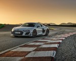 2023 Audi R8 Coupe V10 GT RWD (Color: Suzuka Grey) Front Three-Quarter Wallpapers 150x120