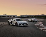 2023 Audi R8 Coupe V10 GT RWD (Color: Suzuka Grey) Front Three-Quarter Wallpapers 150x120