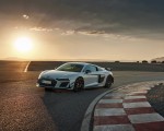 2023 Audi R8 Coupe V10 GT RWD (Color: Suzuka Grey) Front Three-Quarter Wallpapers 150x120