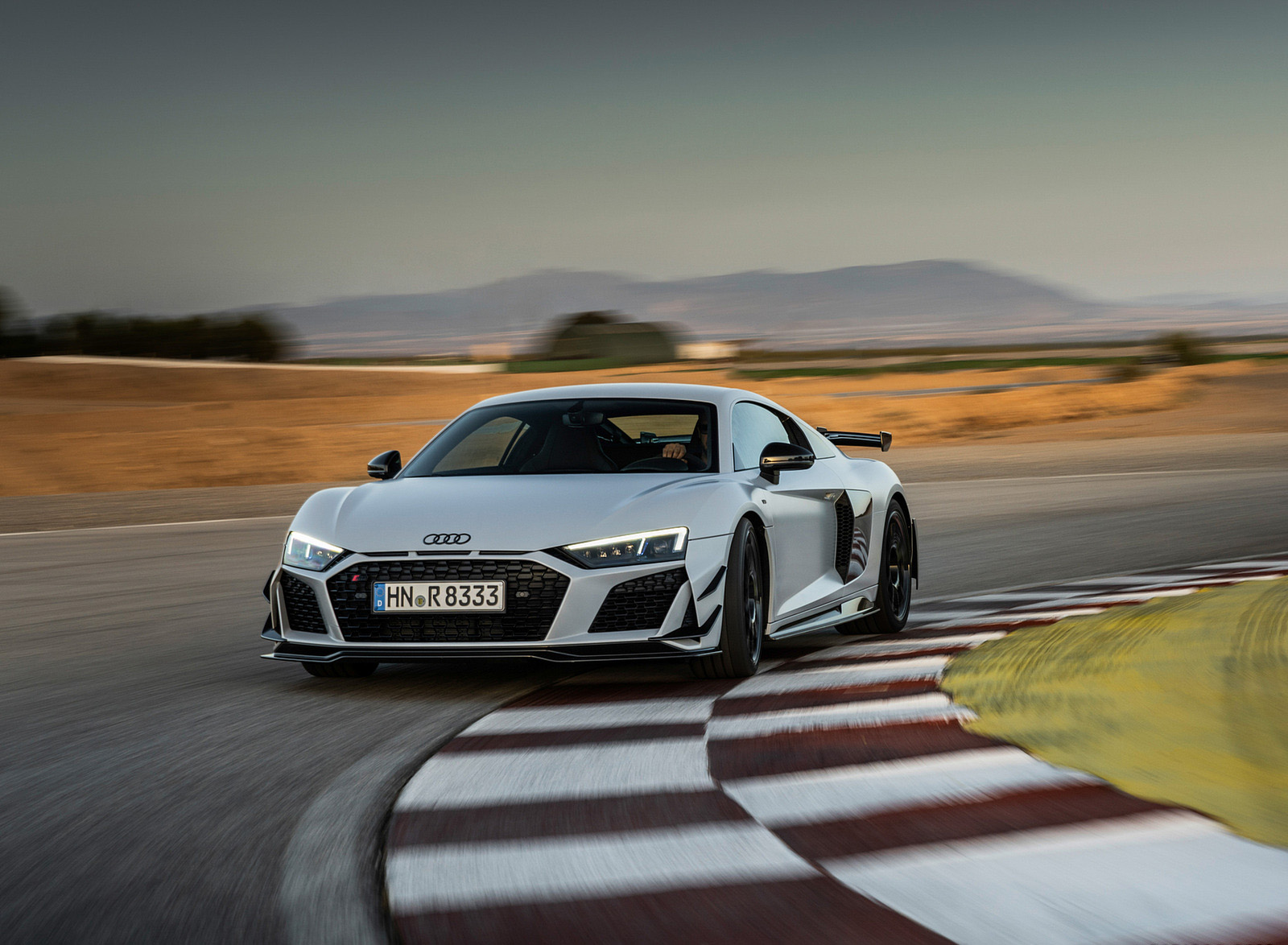 2023 Audi R8 Coupe V10 GT RWD (Color: Suzuka Grey) Front Wallpapers (11)