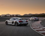 2023 Audi R8 Coupe V10 GT RWD (Color: Suzuka Grey) Rear Three-Quarter Wallpapers 150x120
