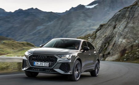 2023 Audi RS Q3 Sportback 10 Years Edition (Color: Chronos Grey Matallic) Front Three-Quarter Wallpapers 450x275 (27)