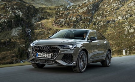 2023 Audi RS Q3 Sportback 10 Years Edition (Color: Chronos Grey Matallic) Front Three-Quarter Wallpapers 450x275 (28)