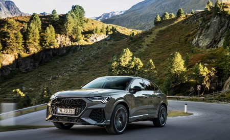 2023 Audi RS Q3 Sportback 10 Years Edition (Color: Chronos Grey Matallic) Front Three-Quarter Wallpapers 450x275 (24)