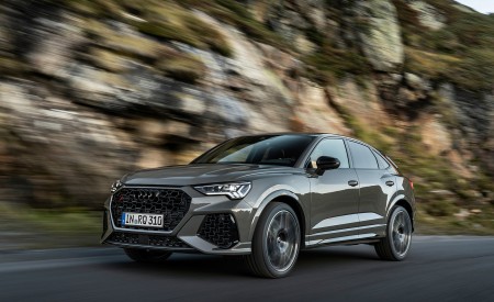 2023 Audi RS Q3 Sportback 10 Years Edition (Color: Chronos Grey Matallic) Front Three-Quarter Wallpapers 450x275 (14)