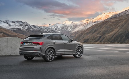 2023 Audi RS Q3 Sportback 10 Years Edition (Color: Chronos Grey Matallic) Rear Three-Quarter Wallpapers 450x275 (33)