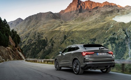 2023 Audi RS Q3 Sportback 10 Years Edition (Color: Chronos Grey Matallic) Rear Three-Quarter Wallpapers 450x275 (18)