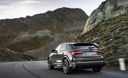 2023 Audi RS Q3 Sportback 10 Years Edition (Color: Chronos Grey Matallic) Rear Three-Quarter Wallpapers 450x275 (19)