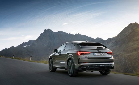 2023 Audi RS Q3 Sportback 10 Years Edition (Color: Chronos Grey Matallic) Rear Three-Quarter Wallpapers 450x275 (9)