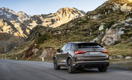 2023 Audi RS Q3 Sportback 10 Years Edition (Color: Chronos Grey Matallic) Rear Three-Quarter Wallpapers 450x275 (8)