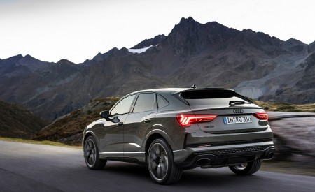 2023 Audi RS Q3 Sportback 10 Years Edition (Color: Chronos Grey Matallic) Rear Three-Quarter Wallpapers 450x275 (7)