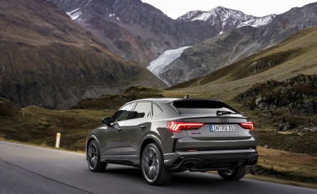 2023 Audi RS Q3 Sportback 10 Years Edition (Color: Chronos Grey Matallic) Rear Three-Quarter Wallpapers 450x275 (2)