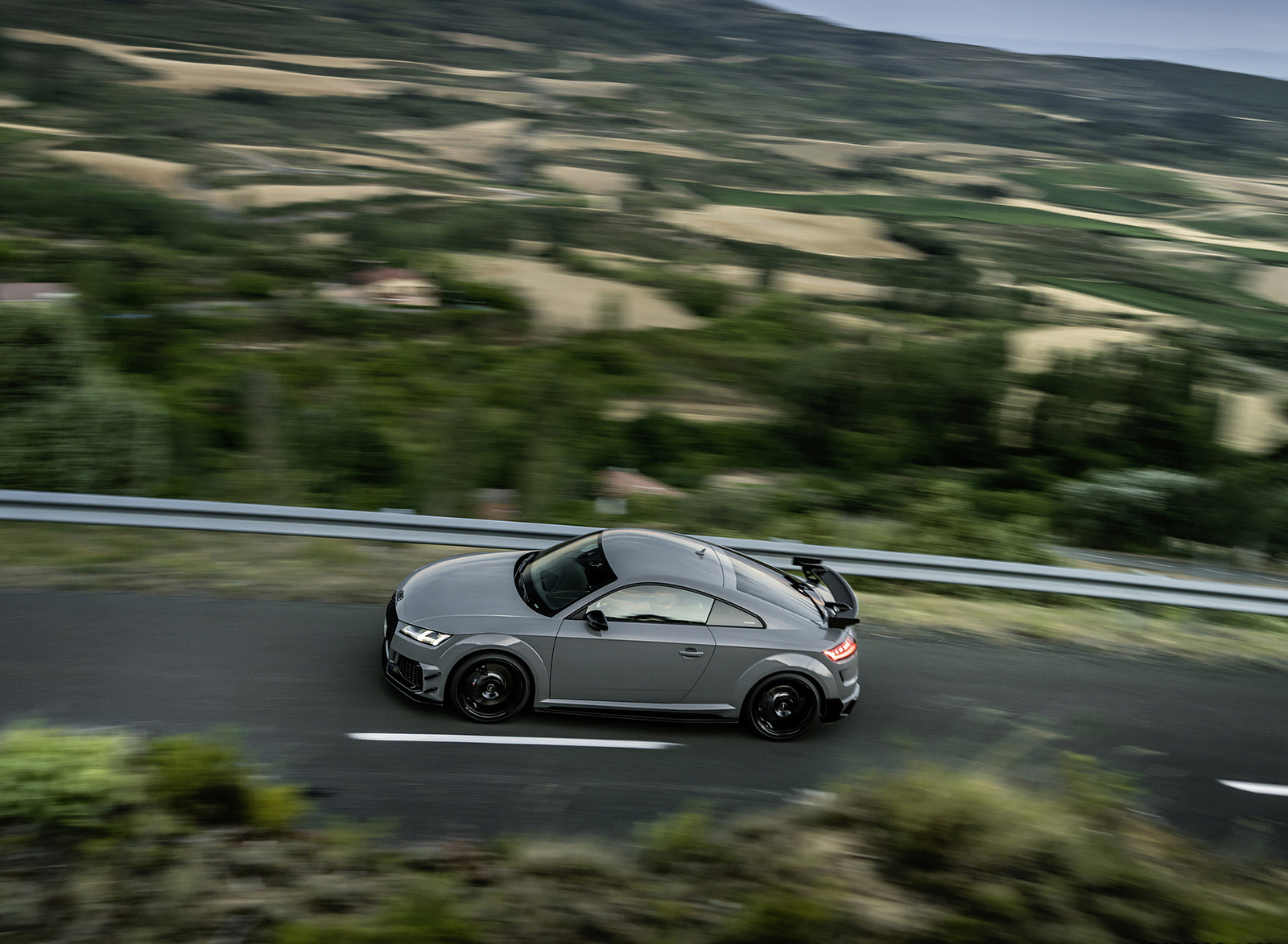 2023 Audi TT RS Coupé Iconic Edition (Color: Nardo Grey) Side Wallpapers #28 of 105