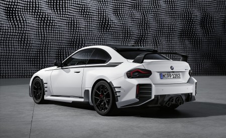 2023 BMW M2 with BMW M Performance Parts Rear Three-Quarter Wallpapers 450x275 (26)