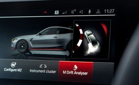 2023 BMW M4 CSL (UK-Spec) Central Console Wallpapers 450x275 (40)