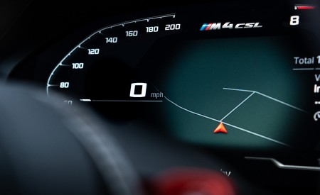 2023 BMW M4 CSL (UK-Spec) Digital Instrument Cluster Wallpapers 450x275 (37)