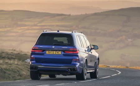 2023 BMW X7 M60i xDrive UK version Rear Wallpapers 450x275 (7)