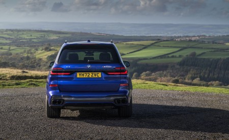 2023 BMW X7 M60i xDrive UK version Rear Wallpapers 450x275 (4)