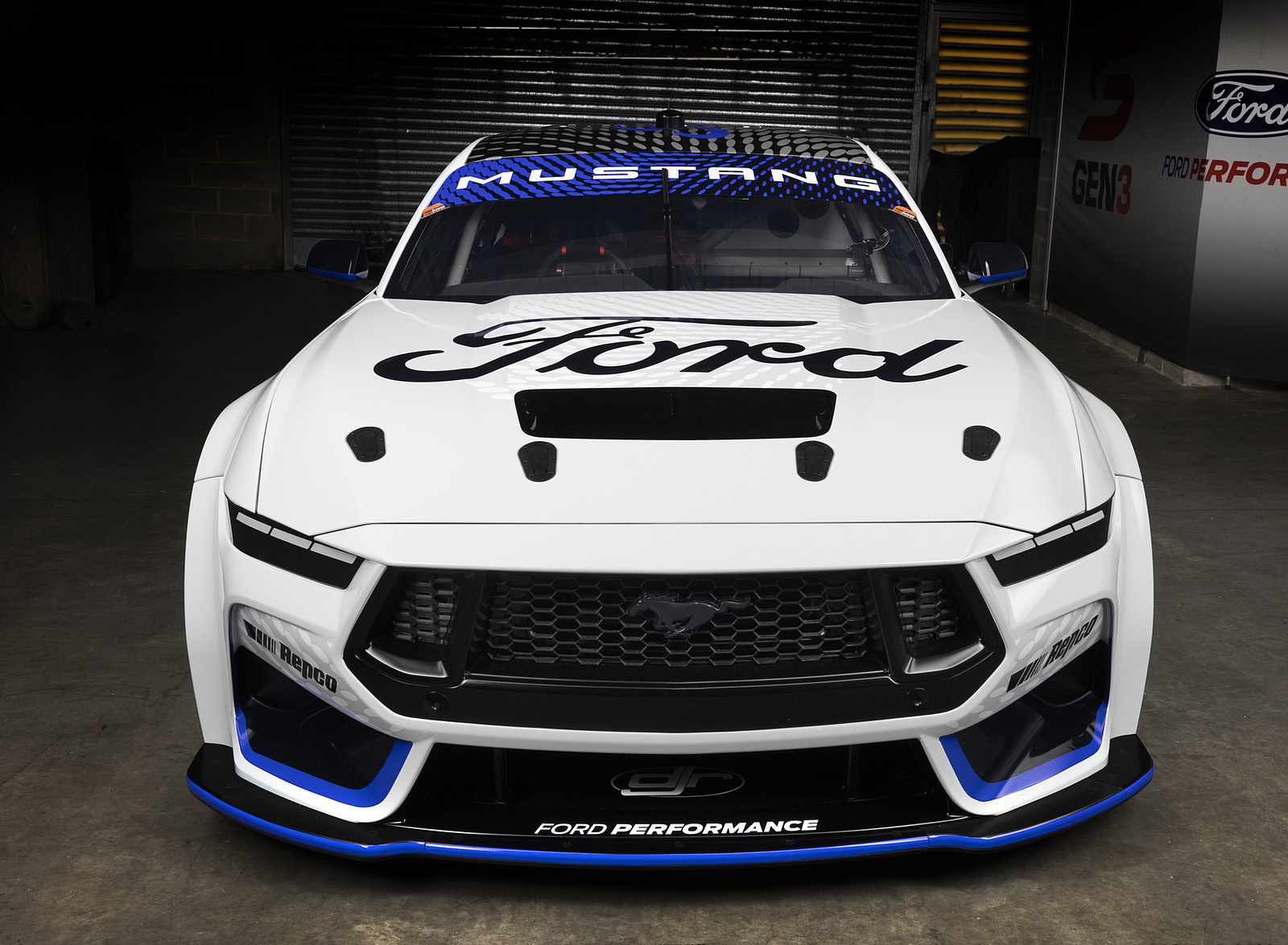 2023 Ford Mustang GT Gen3 Supercar Front Wallpapers (4)