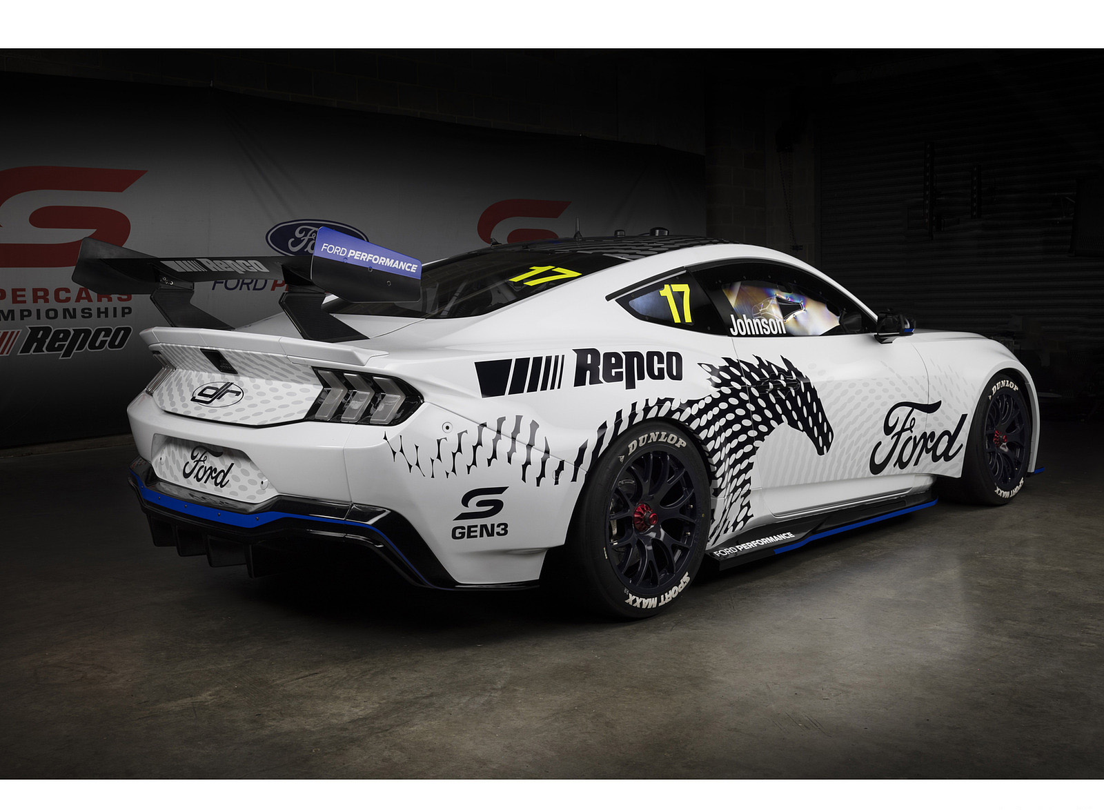 2023 Ford Mustang GT Gen3 Supercar Rear Three-Quarter Wallpapers (6)