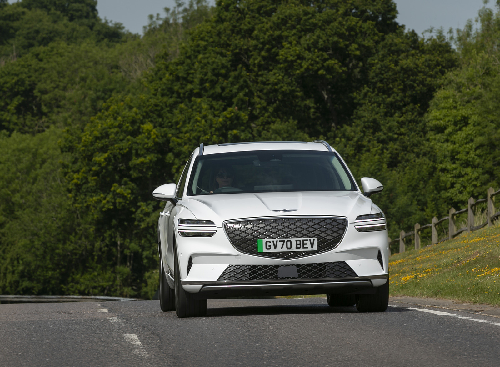 2023 Genesis Electrified GV70 (UK-Spec) Front Wallpapers (9)