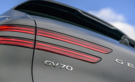 2023 Genesis Electrified GV70 (UK-Spec) Tail Light Wallpapers 450x275 (78)