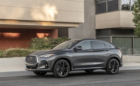 2023 Infiniti QX55 Front Three-Quarter Wallpapers 450x275 (5)