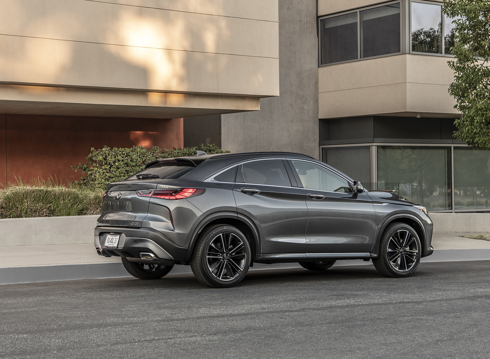 2023 Infiniti QX55 Rear Three-Quarter Wallpapers (6)