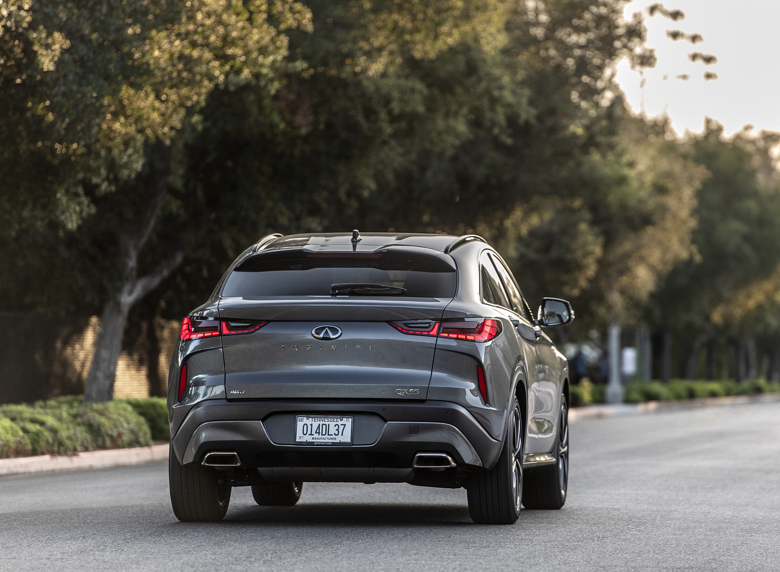 2023 Infiniti QX55 Rear Wallpapers (3)