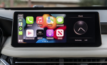 2023 Infiniti QX60 Central Console Wallpapers  450x275 (9)