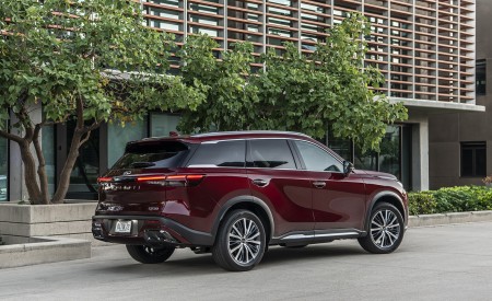 2023 Infiniti QX60 Rear Three-Quarter Wallpapers 450x275 (3)