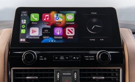 2023 Infiniti QX80 Central Console Wallpapers 450x275 (11)