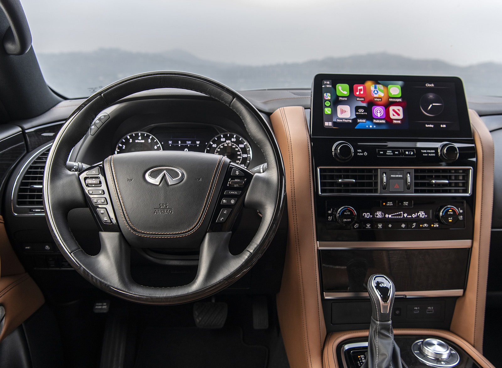 2023 Infiniti QX80 Interior Cockpit Wallpapers  (9)