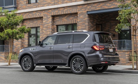 2023 Infiniti QX80 Rear Three-Quarter Wallpapers 450x275 (2)