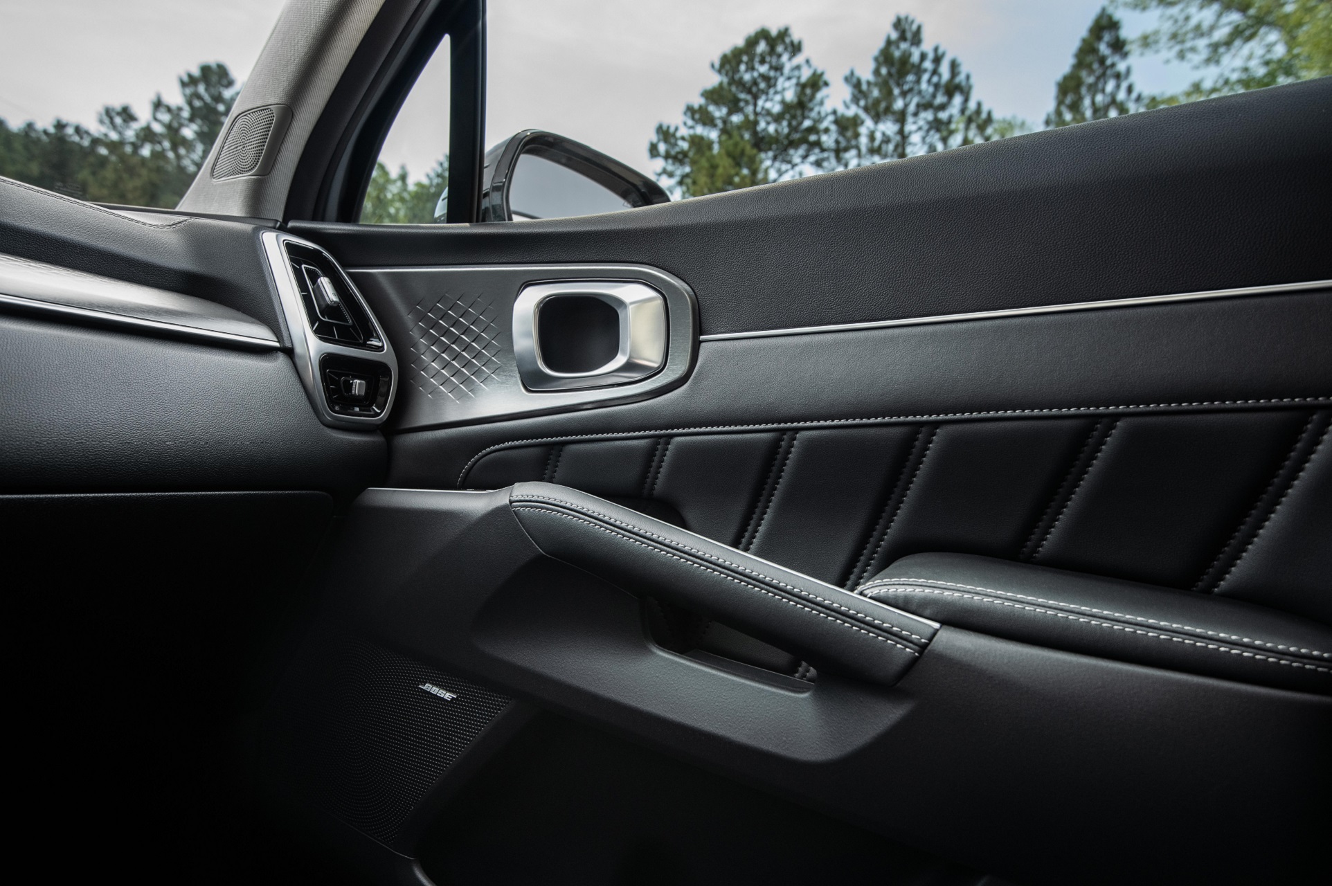2023 Kia Sorento SX Interior Detail Wallpapers  (6)