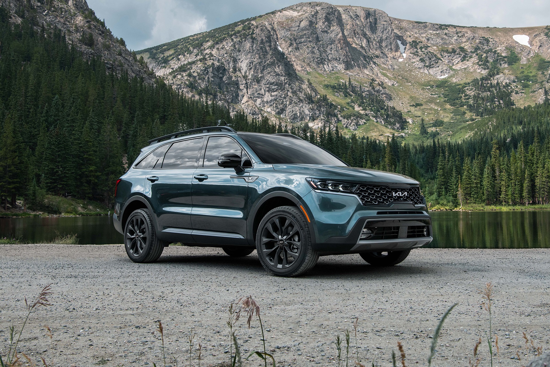 2023 Kia Sorento X-Line Front Three-Quarter Wallpapers (2)