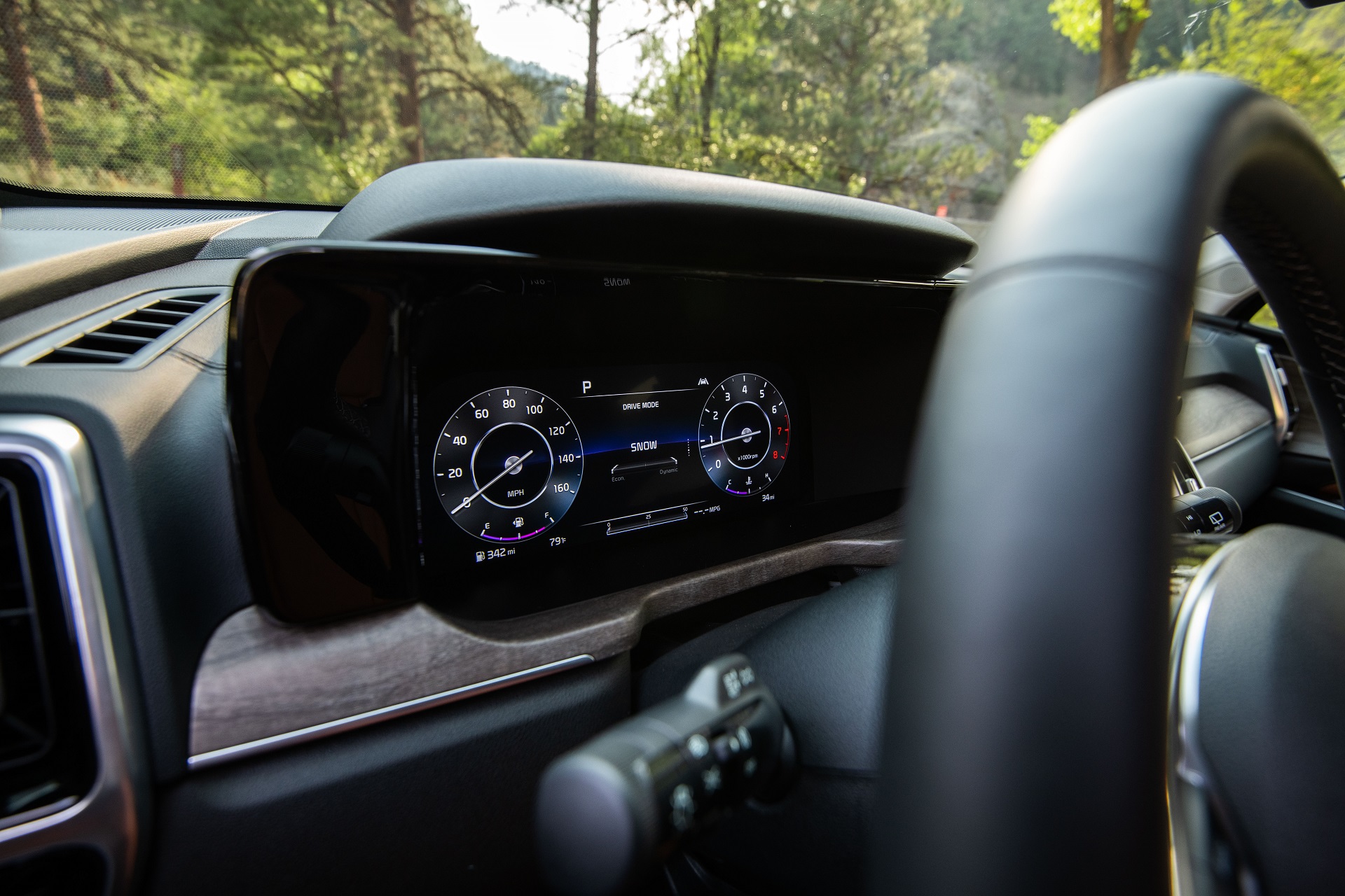 2023 Kia Sorento X-Line Instrument Cluster Wallpapers (6)