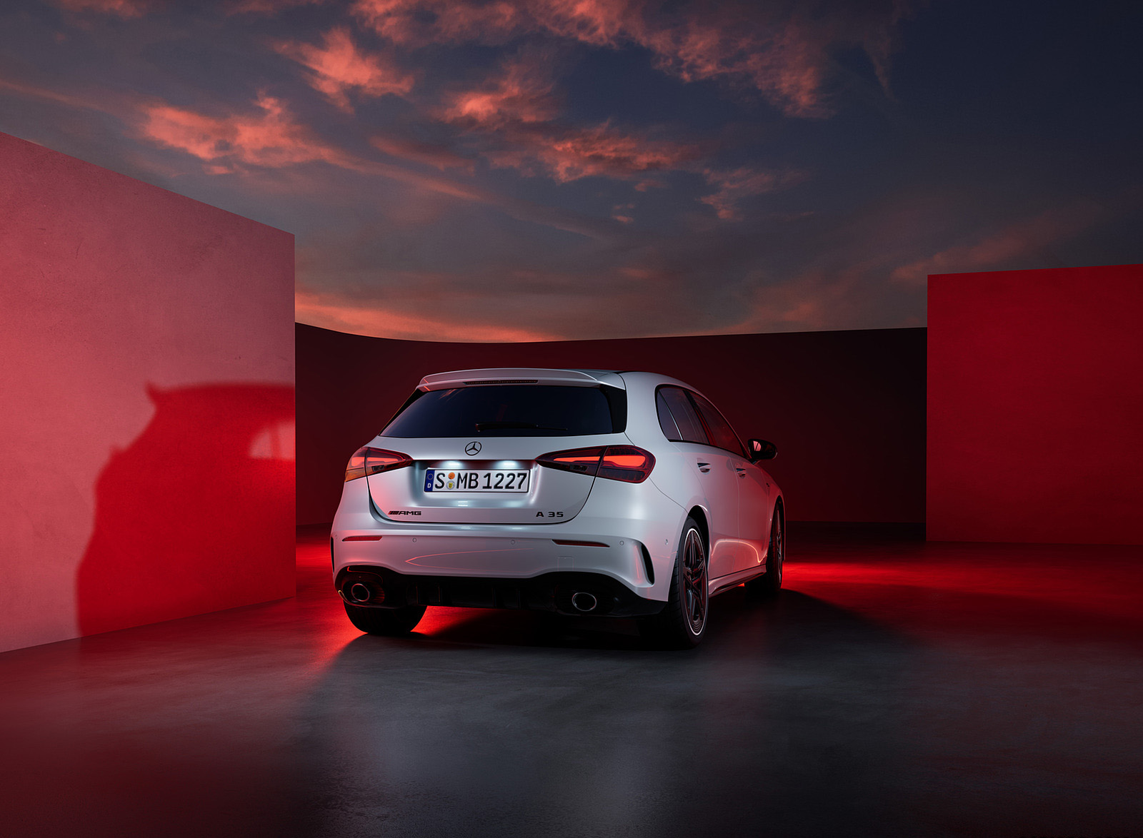 2023 Mercedes-AMG A 35 4MATIC Rear Wallpapers (4)