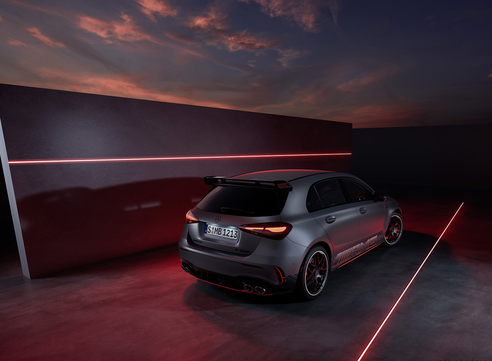 2023 Mercedes-AMG A 45 S 4MATIC+ Rear Three-Quarter Wallpapers (3)