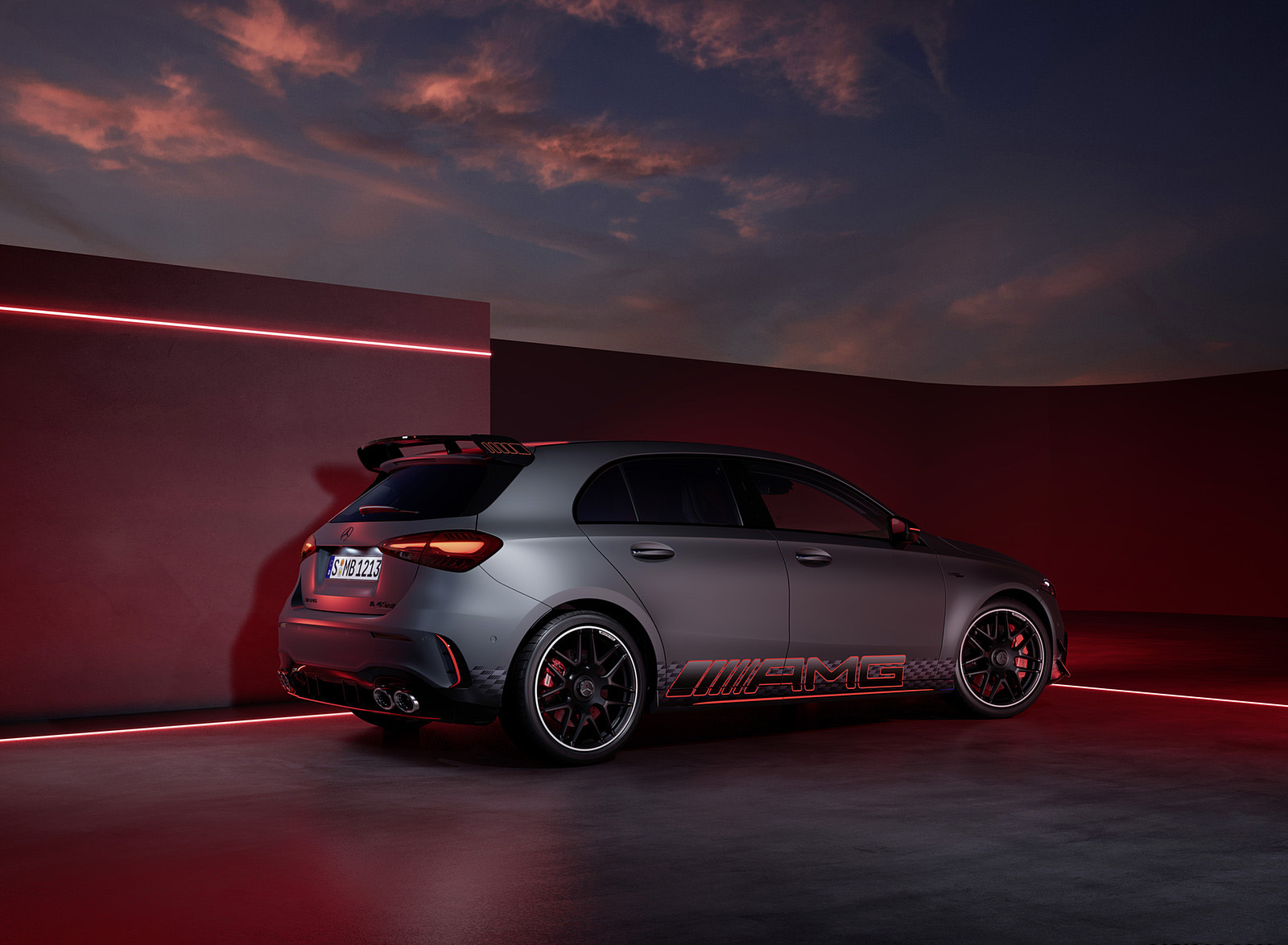 2023 Mercedes-AMG A 45 S 4MATIC+ Rear Three-Quarter Wallpapers (4)